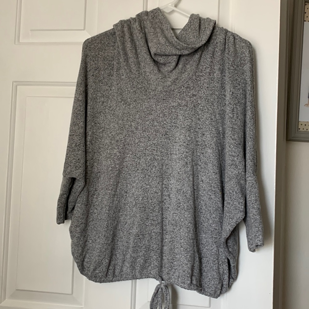 Green Envelope Sweater Top